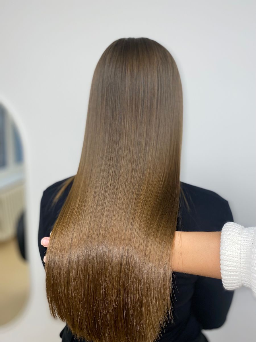 Keratin Treatment Before After